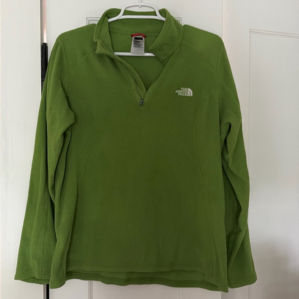 North Face < fleece 1/4 zip